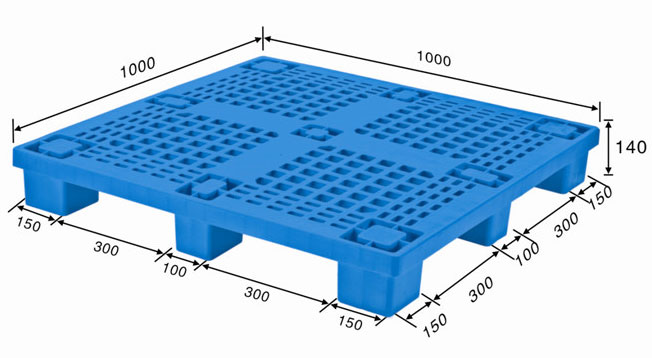 14#網格九腳卡板