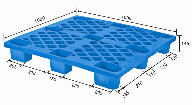 12#網格九腳卡板