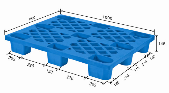 13#網格九腳卡板